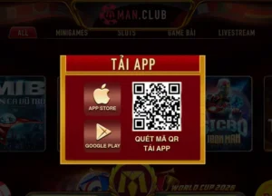 Tải App MANCLUB Trải Nghiệm Cá Cược Đẳng Cấp Mượt Mà Trên Mọi Thiết Bị Di Động